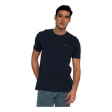 Camiseta Calvin Klein Jeans Light Omega Logo Azul Marinho