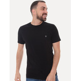 Camiseta Calvin Klein Jeans Light Omega Logo Preta