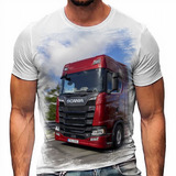 Camiseta Caminhao Carreta Scania