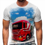 Camiseta Caminhão Scania P310 Vermelha A