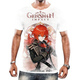 Camiseta Camisa Anime Jogo Genshin Impact