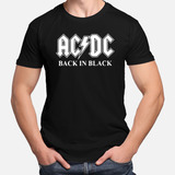 Camiseta Camisa Banda Acdc Ac dc Show Rock 100 Algodão Md3