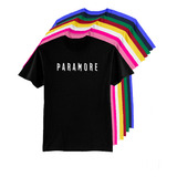 Camiseta Camisa Banda Paramore Feminina Masculina M1
