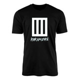 Camiseta Camisa Banda Paramore Rock Algodão