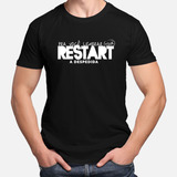 Camiseta Camisa Banda Restart Rock Emo