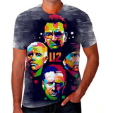 Camiseta Camisa Banda U2 Rock Classico