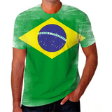 Camiseta Camisa Bandeira Brasil País Envio Rapido 13