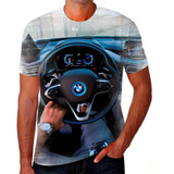 Camiseta Camisa Bmw Carro Importado Volante