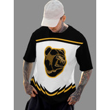 Camiseta Camisa Boston Bruins Hockey Branco Full Ref1563