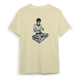 Camiseta Camisa Bruce Lee Dj Engraçado Musica Eletronica Top