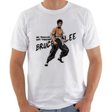 Camiseta Camisa Bruce Lee Dragão Filme Luta Nerd Geek Anime