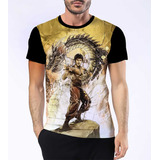Camiseta Camisa Bruce Lee Lutador Artes Marciais Ator Hd 4