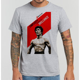 Camiseta Camisa Bruce Lee Voo Do Dragão Nerd Filme