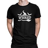 Camiseta Camisa Bruxas Wicked Masculina Preto