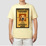 Camiseta Camisa Cachorro Caramelo Vira lata
