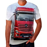 Camiseta Camisa Caminhão Scania Mercedes Benz