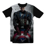 Camiseta camisa Capitão America Vingadores avengers 2