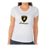 Camiseta Camisa Carro Lamborghini Marca Adulto