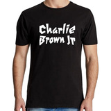 Camiseta Camisa Charlie Brown Junior Cantor Blusa Algodão