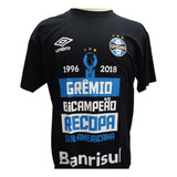 Camiseta Camisa Comemoração Recopa 2018 Grêmio