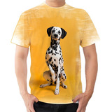 Camiseta Camisa Dálmata Cachorro Filhote Cães