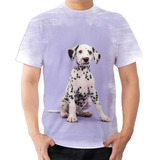 Camiseta Camisa Dálmata Cachorro Filhote Cães