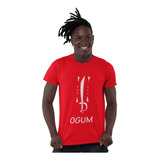 Camiseta Camisa De Orixá Ogum Religiosa Samba