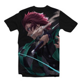 Camiseta camisa Demon Slayer Tanjiro