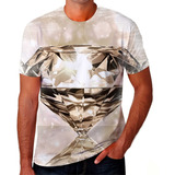 Camiseta Camisa Diamante Gema Rara Pedra