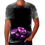 Camiseta Camisa Diamante Gema Rara Pedra Preciosa Rapido 09