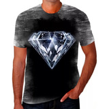 Camiseta Camisa Diamante Gema Rara Pedra Preciosa Rapido 10