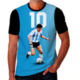 Camiseta Camisa Diego Maradona Jogador Argentina