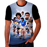 Camiseta Camisa Diego Maradona Jogador Argentina