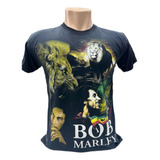 Camiseta Camisa Do Bob Marley 2023 2024 Compre Já 
