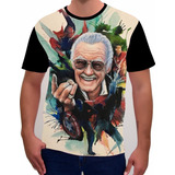 Camiseta camisa Do Stan Lee Vingadores Avengers Heróis