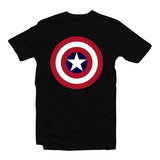 Camiseta camisa Escudo Capitão America Vingadores Escudo
