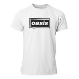 Camiseta Camisa Estampa Banda Rock Oasis