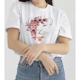 Camiseta Camisa Feminina Tigre Girassol