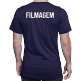 Camiseta Camisa Filmagem Câmera Man Vídeos