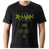 Camiseta Camisa Geek Game Jogo X man Atari 2600 Sprites