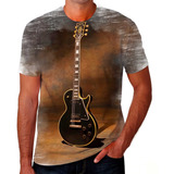 Camiseta Camisa Guitarra Instrumento Musical Banda
