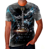 Camiseta Camisa Guitarra Instrumento Musical Envio