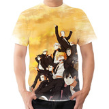 Camiseta Camisa Haikyu Anime De Vôlei