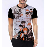 Camiseta Camisa Haikyuu Haiky Manga Vôlei Anime Série 1
