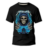 Camiseta Camisa Heavy Metal Metalica Top Banda Rock In Roll