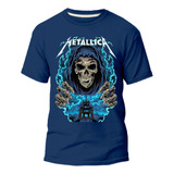 Camiseta Camisa Heavy Metal Metalica Top Banda Rock In Roll