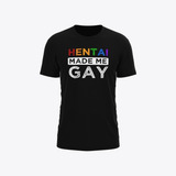 Camiseta Camisa Hentai Waifu Made Me Gay Casual Ref0044
