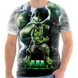 Camiseta Camisa Hulk Herói Os Vingadores 23
