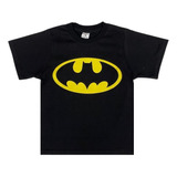 Camiseta Camisa Infantil Batman 100 Algodão