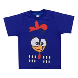 Camiseta Camisa Infantil Galinha Pintadinha 100 Algodão